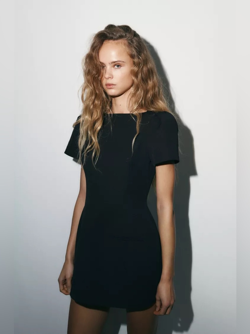 Zara Short Pleated Pocket Dress - Picture 4 of 13